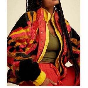 Free People Movement Rocky Ridge Geo jacket Size XS